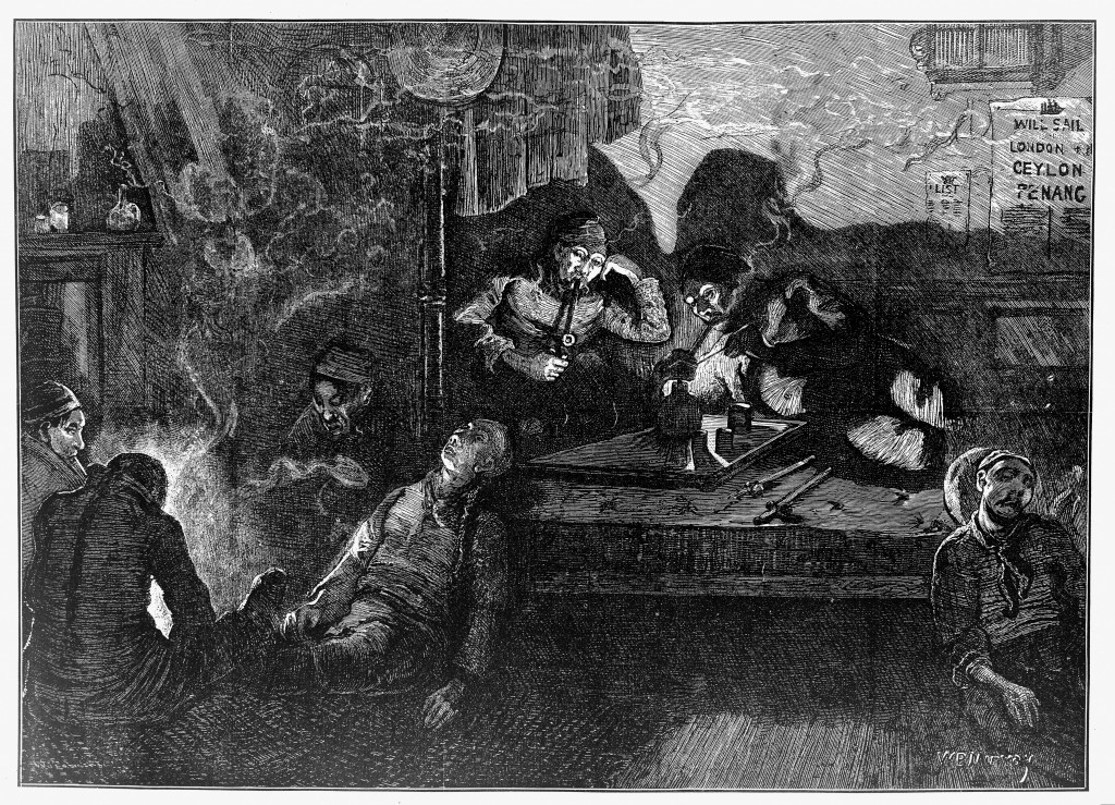 East End Opium Den Illustration (Wellcome Library)