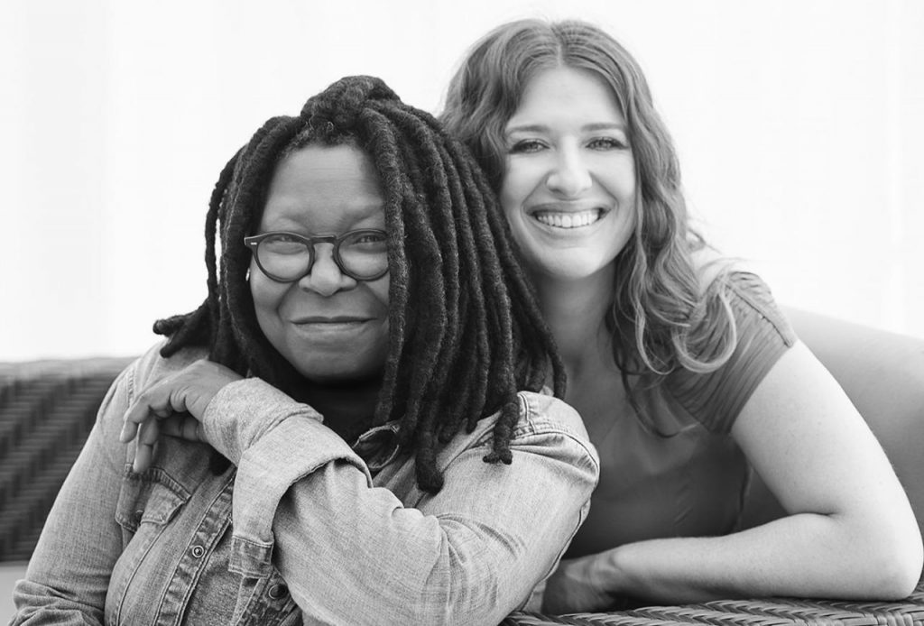 Whoopi Goldberg (left) and Maya Elisabeth (right). (Photo: Forbes)