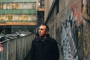 Tony Duffin behind the department of Health, Dublin, on our photo essay tour