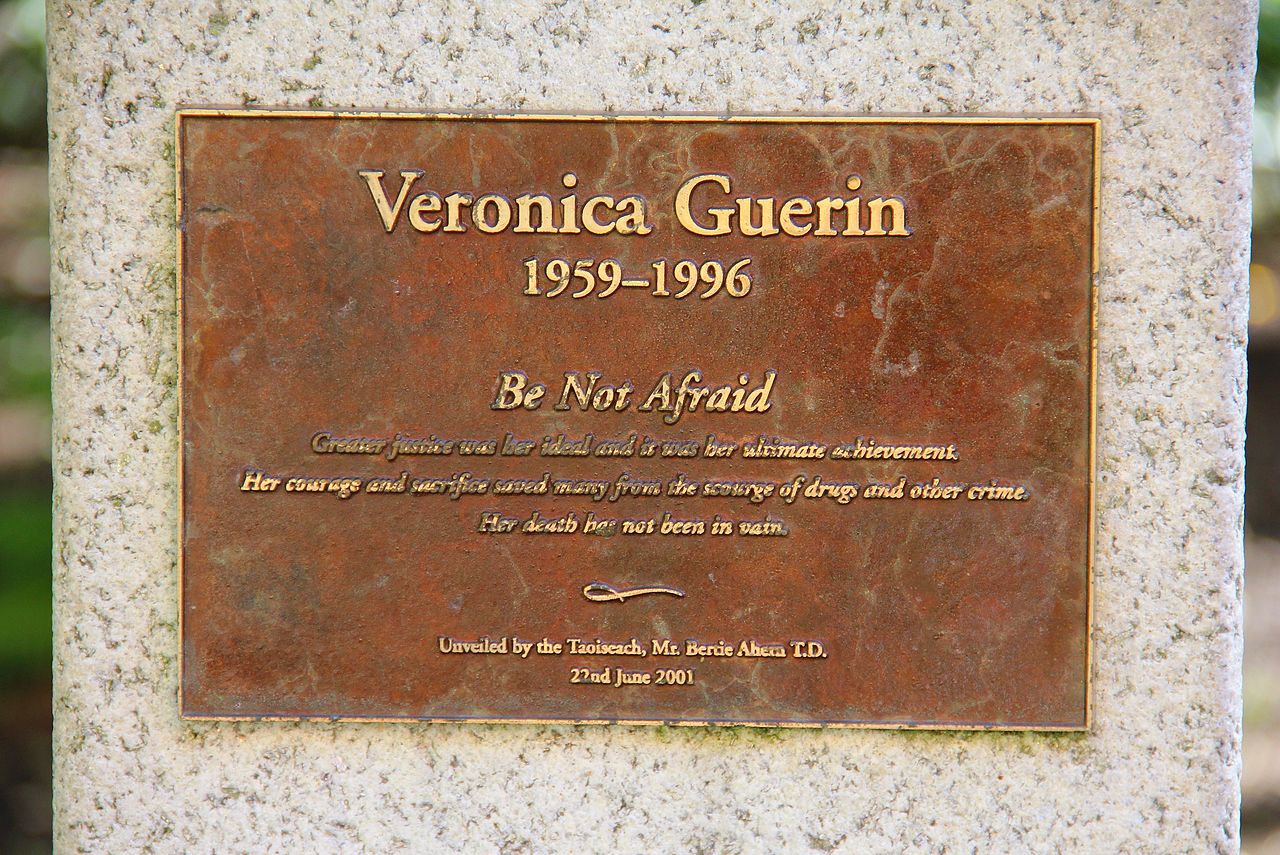 Guerin's Gravestone reads 'Be Not Afraid