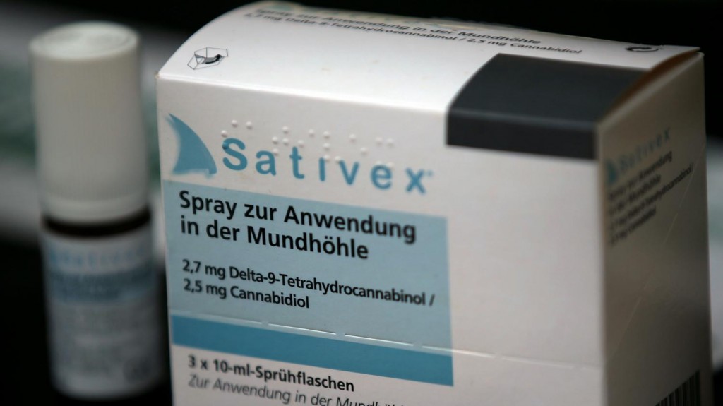 Sativex brand cannabinoid spray (Source: Wikimedia Commons)
