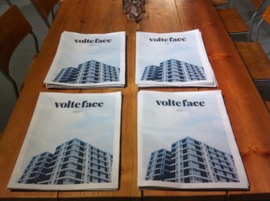 VolteFace Issue 1 at Waterstones TCR