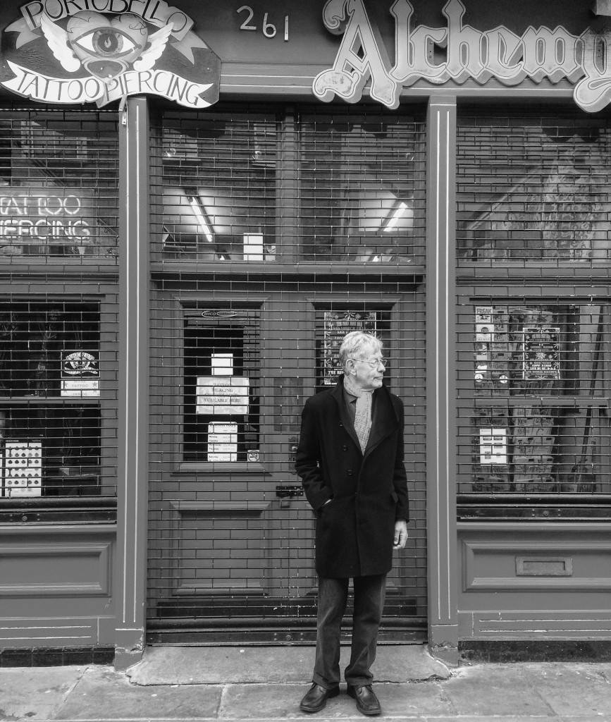Lee Harris outside his shop Alchemy