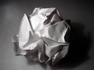 Paper Ball (Source: Flickr - Turinboy)