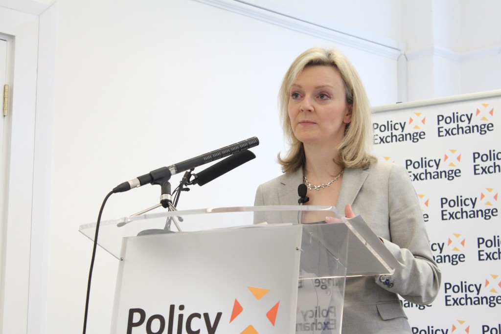 Liz Truss MP - Secretary of State for Justice. (Source: Wikimedia Commons)