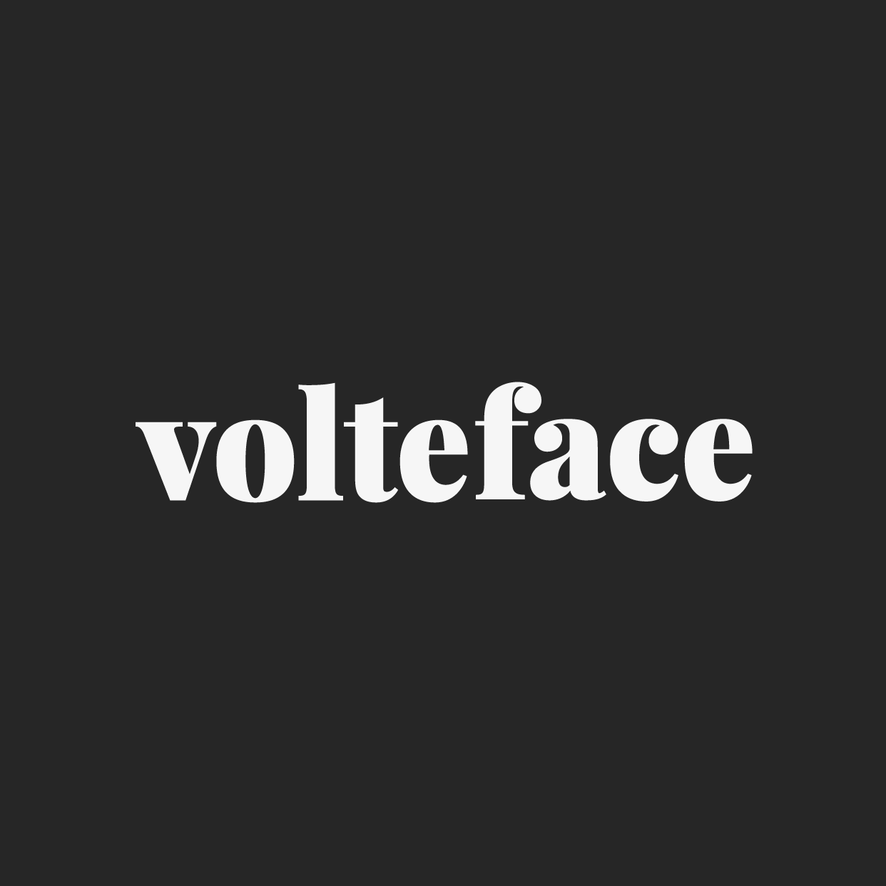 volteface black