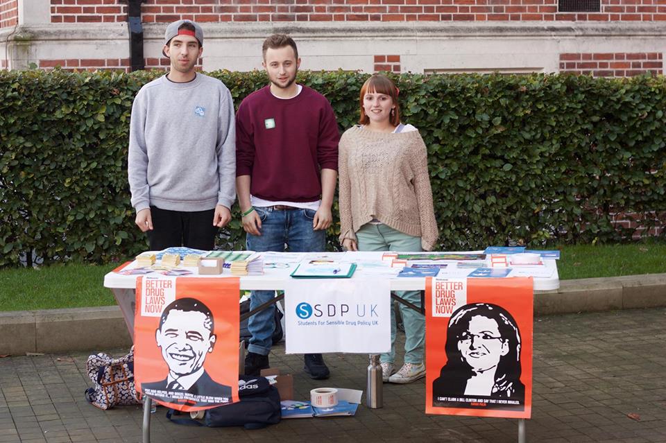 Students For Sensible Drugs Policy - Newcastle University (Source: Facebook)