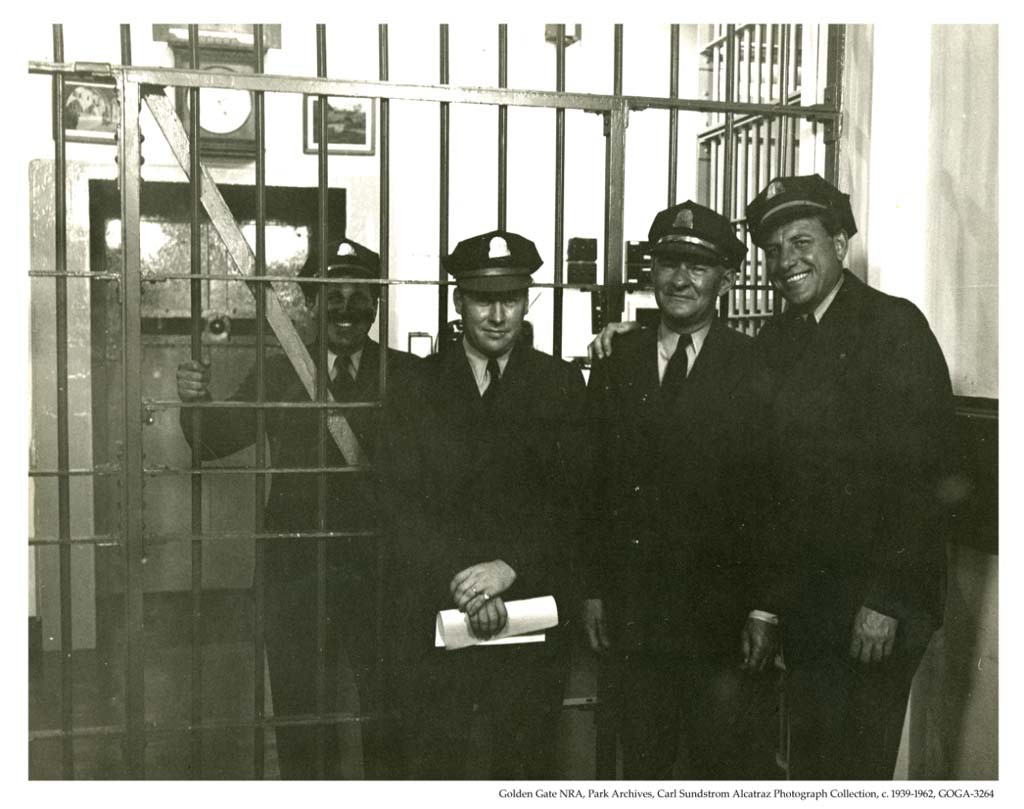Alcatraz prison guards.