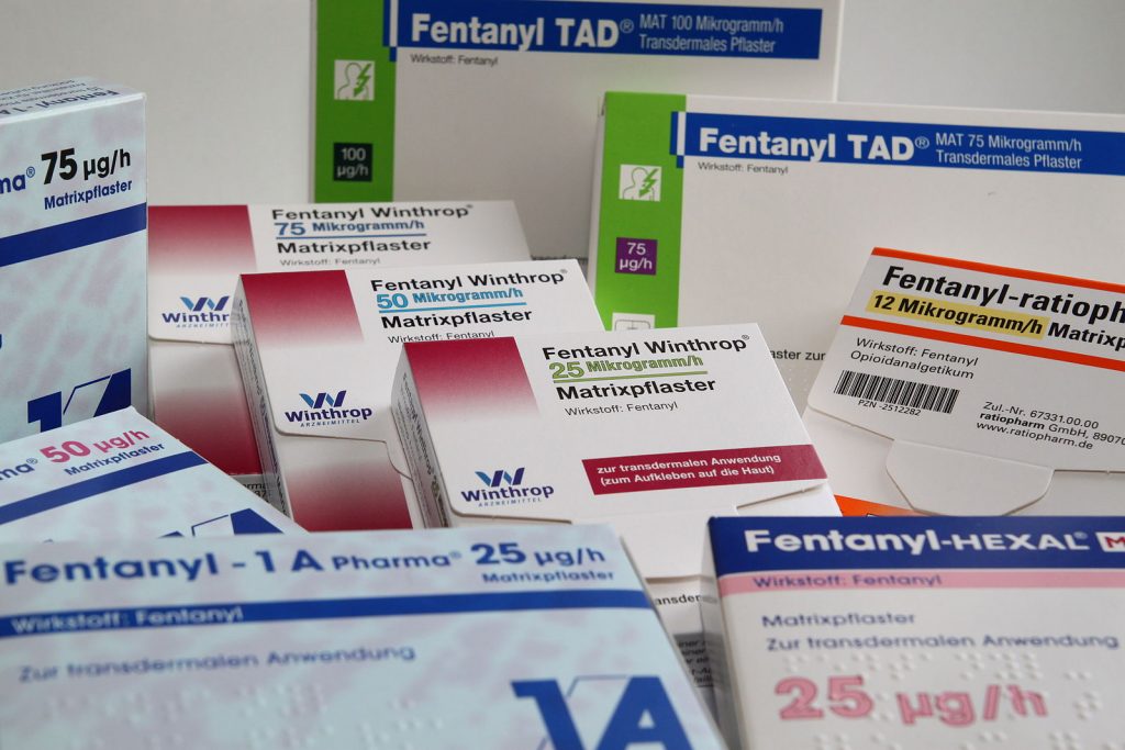Fentanyl patch packages. (Wikimedia Commons)