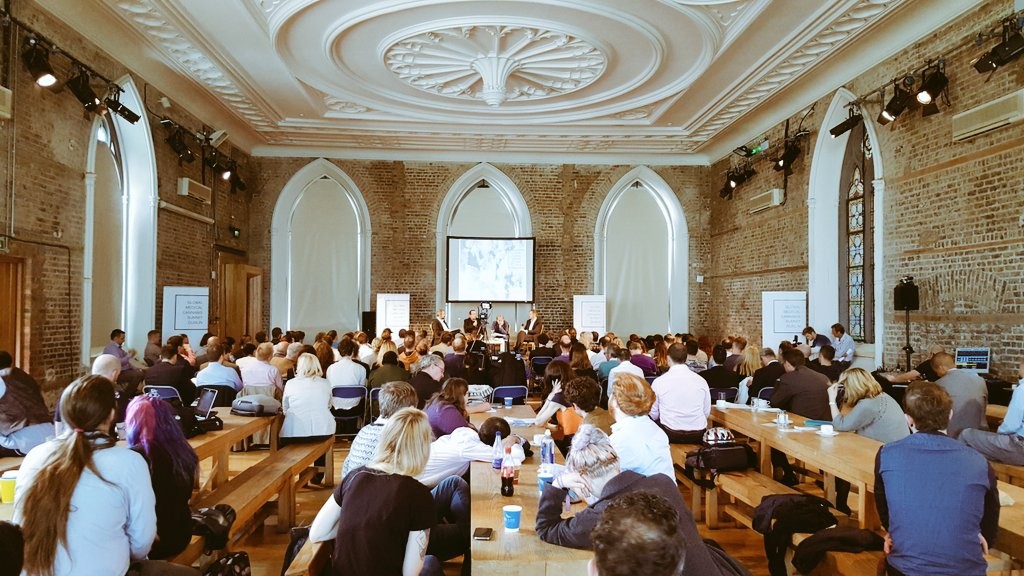 The inaugural Global Medicinal Cannabis Summit gets underway in Smock Alley Theatre, Dublin. (Source: VolteFace)