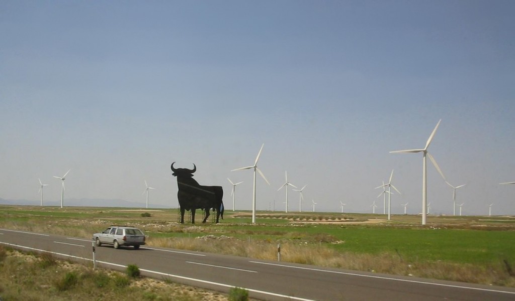 Wind Farm, Spain. (Source: Wikimedia Commons)
