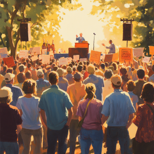 Cannabis rally